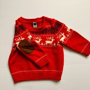 Janie and Jack baby boy holiday sweater
